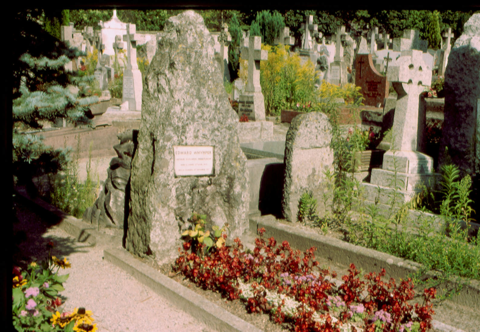 cimeti&egrave;re de Chamonix